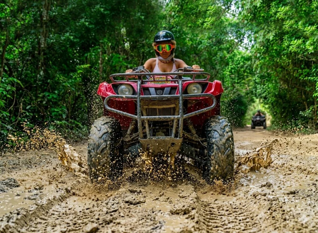 ATV, Ziplining & Cenote Tour at Extreme Adventuring Eco Park
