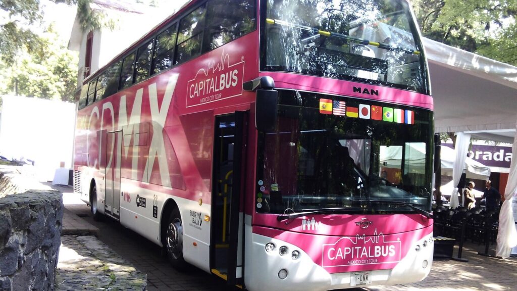 Mexico City Tourist Bus: Hop-On Hop-Off or Night Tour