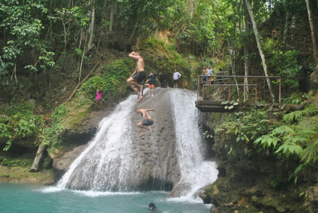 Blue Hole, Secret Falls & Dunn's River Falls Full Day