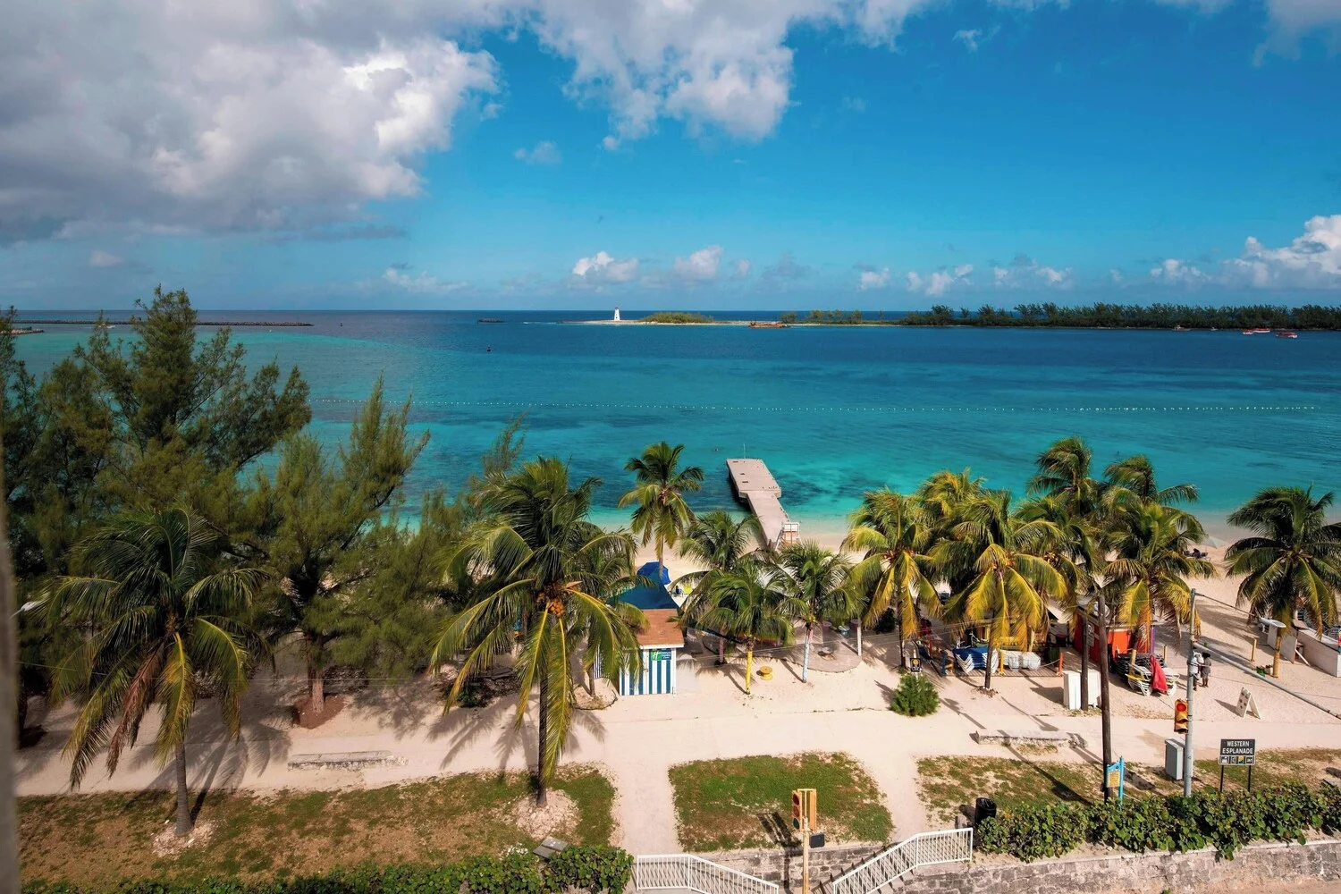 Nassau in October costs less than half what February does