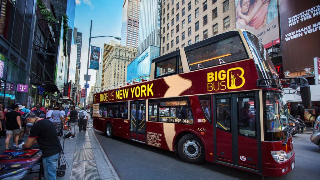 New York Hop-On Hop-Off Open-Top Bus Tour