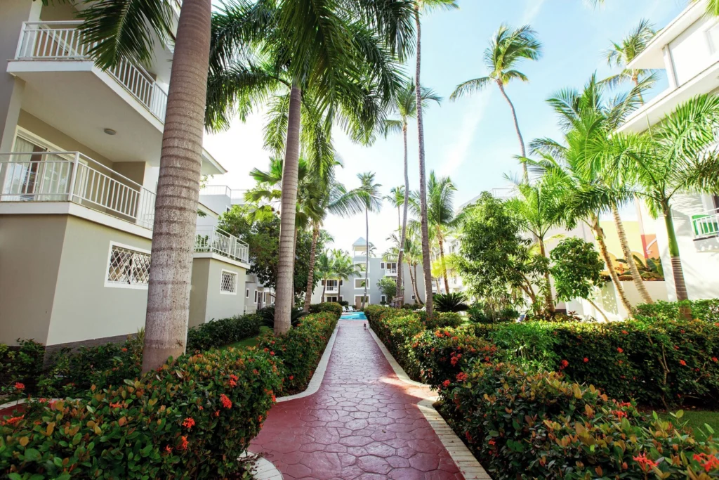 Palmeras de Sol Caribe, Puntacana, on the beach